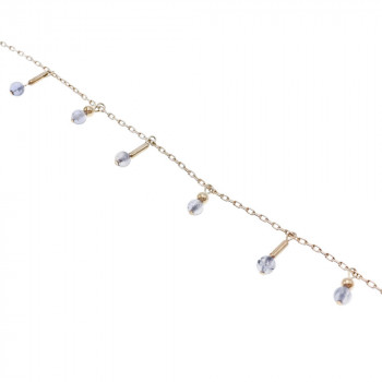 Sky Jewelry Серебряный браслет с ювелирным стеклом