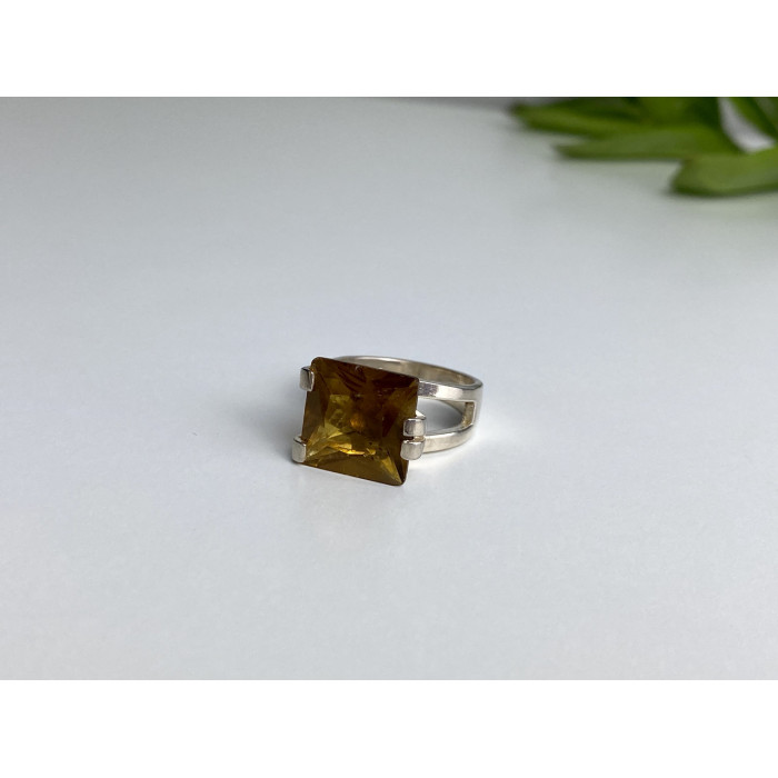 Sky Jewelry Серебряное винтажное кольцо с гелиодором