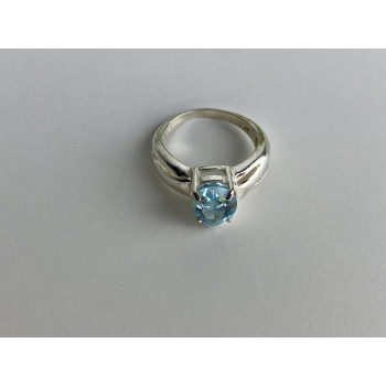 Sky Jewelry Серебряное кольцо 925 проба с топазом