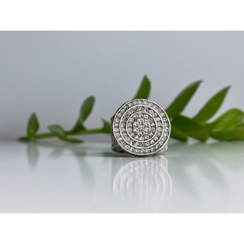 Sky Jewelry Серебряное кольцо 925 проба с фианитами