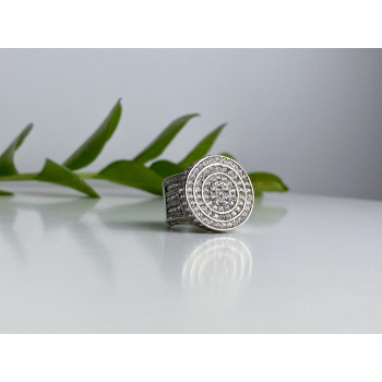 Sky Jewelry Серебряное кольцо 925 проба с фианитами