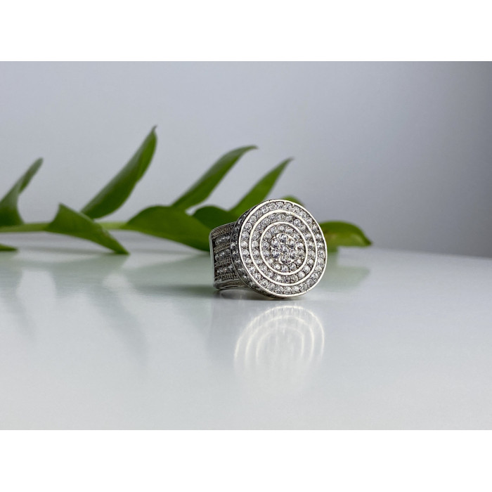 Sky Jewelry Серебряное кольцо 925 проба с фианитами