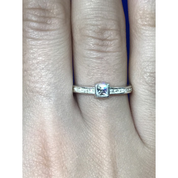 Sky Jewelry Серебряное кольцо с фианитами