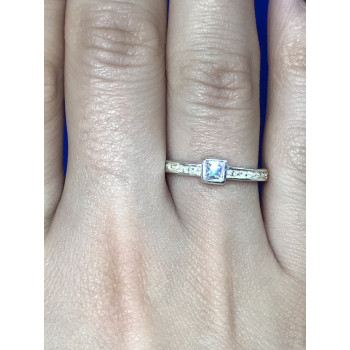 Sky Jewelry Серебряное кольцо с фианитами