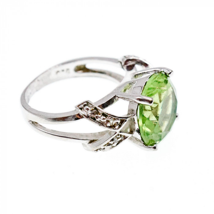 Sky Jewelry Серебряное кольцо 925 проба с фианитом