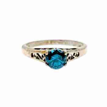 Sky Jewelry Серебряное кольцо со шпинелью