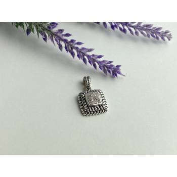 Sky Jewelry Серебряный кулон с Бриллиантами