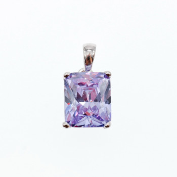 Sky Jewelry Серебряный кулон 925 пробы с танзанитом