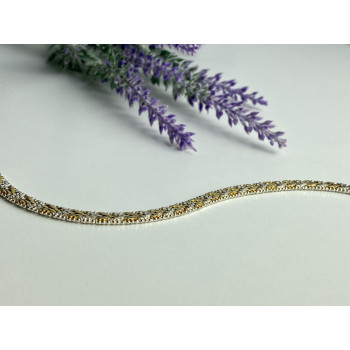 Sky Jewelry Серебряный браслет с позолотой 925 пробы Italy