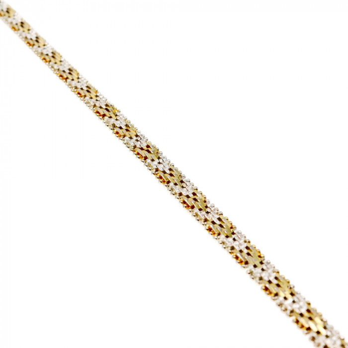 Sky Jewelry Серебряный браслет с позолотой 925 пробы Italy