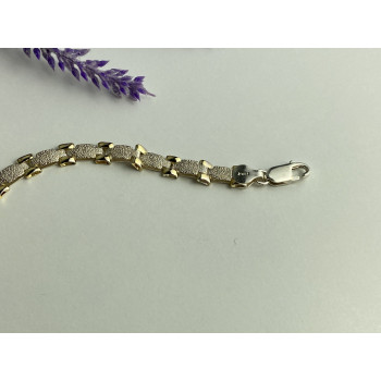 Sky Jewelry Серебряный браслет со вставками из позолоты Италия