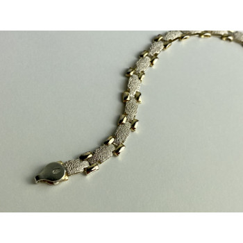 Sky Jewelry Серебряный браслет со вставками из позолоты Италия