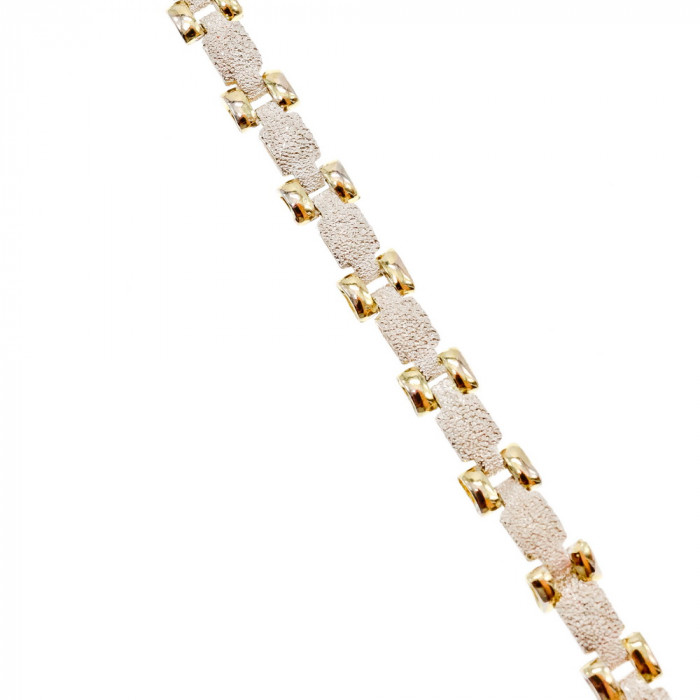 Sky Jewelry Серебряный браслет со вставками из позолоты Италия