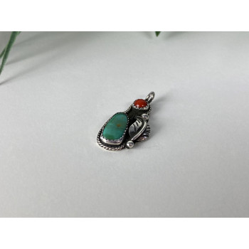 Sky Jewelry Серебряный винтажный кулон с агатом