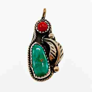 Sky Jewelry Серебряный винтажный кулон с агатом