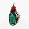 Sky Jewelry Серебряный винтажный кулон с агатом