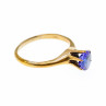 Sky Jewelry Золотое Кольцо с Танзанитом  Королева