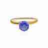 Sky Jewelry Золотое Кольцо с Танзанитом  Королева