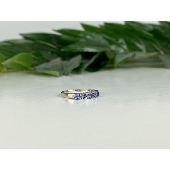 Sky Jewelry Золотое Кольцо с иолитом и бриллиантами     Нежность