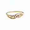 Sky Jewelry Золотое кольцо 14К (585 проба) с Бриллиантами