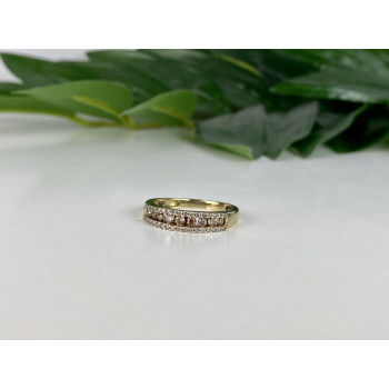 Sky Jewelry Золотое кольцо с Сапфирами и Бриллиантами