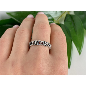 Sky Jewelry Серебряное винтажное кольцо