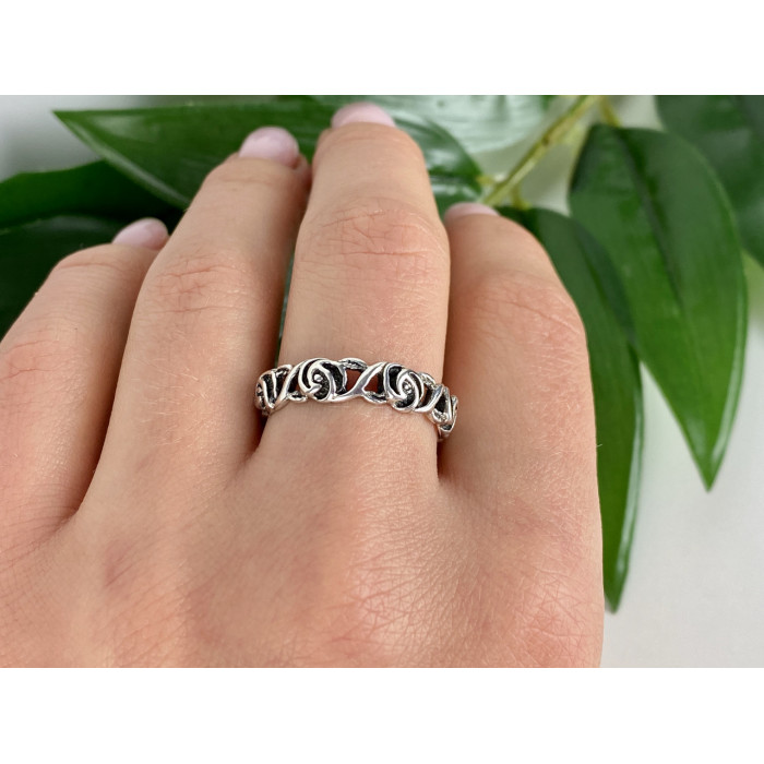 Sky Jewelry Серебряное винтажное кольцо