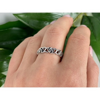 Sky Jewelry Серебряное винтажное кольцо