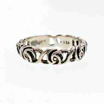 Sky Jewelry Серебряное винтажное кольцо