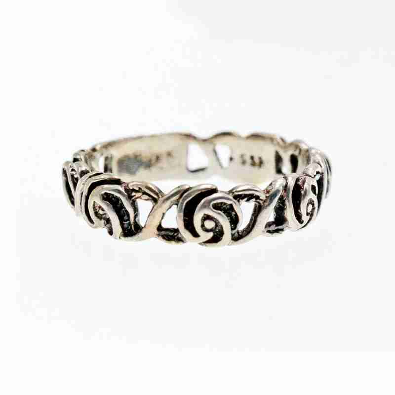 Sky Jewelry Серебряное винтажное кольцо