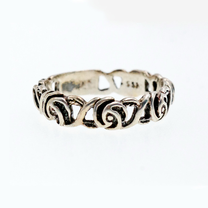 Sky Jewelry Серебряное винтажное кольцо