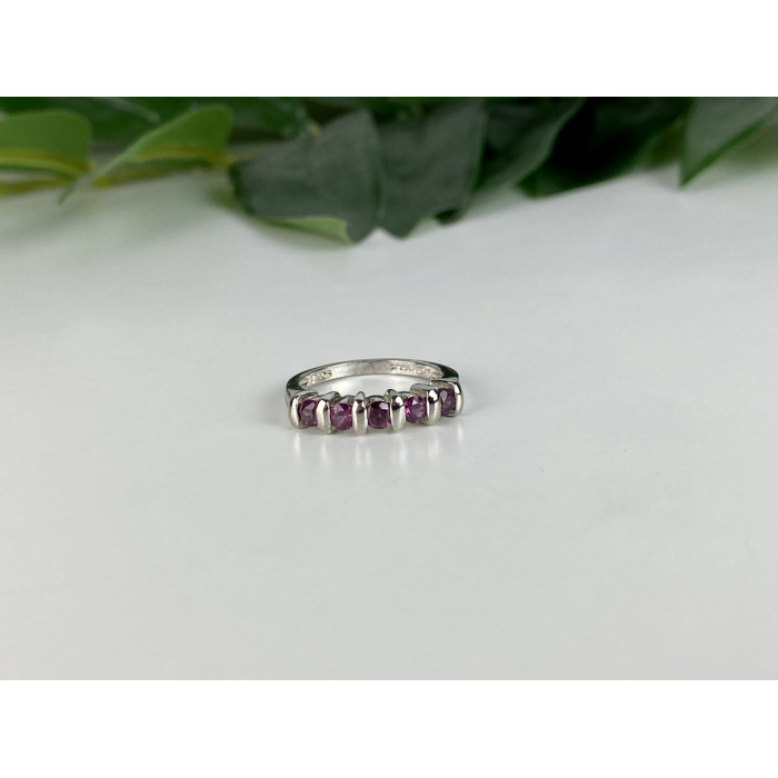 Sky Jewelry Серебряное кольцо с камнями морганит  Нежность