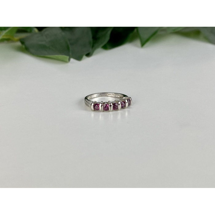 Sky Jewelry Серебряное кольцо с камнями морганит  Нежность