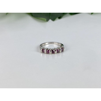 Sky Jewelry Серебряное кольцо с камнями морганит  Нежность