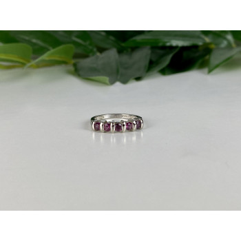 Sky Jewelry Серебряное кольцо с камнями морганит  Нежность