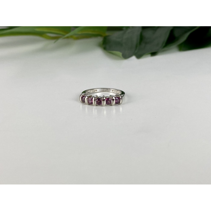 Sky Jewelry Серебряное кольцо с камнями морганит  Нежность