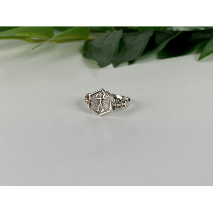 Sky Jewelry Серебряное винтажное кольцо  Ангел