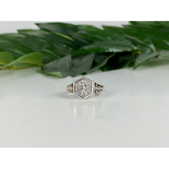 Sky Jewelry Серебряное винтажное кольцо  Ангел