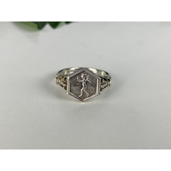 Sky Jewelry Серебряное винтажное кольцо  Ангел