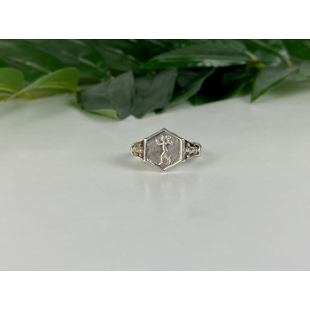 Sky Jewelry Серебряное винтажное кольцо  Ангел