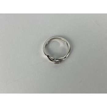 Sky Jewelry Серебряное кольцо 925 проба с белым Сапфиром  Нежность