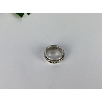 Sky Jewelry Серебряное кольцо для снятия стресса  Спинер