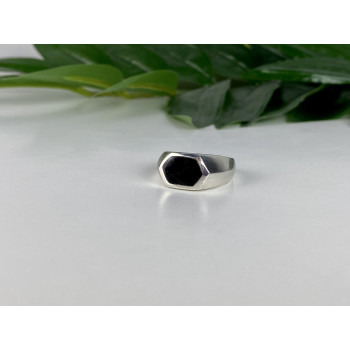 Sky Jewelry Серебряное Кольцо со вставкой из Нефрита