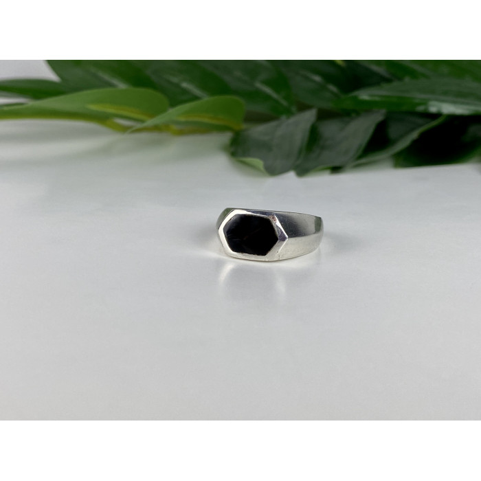 Sky Jewelry Серебряное Кольцо со вставкой из Нефрита