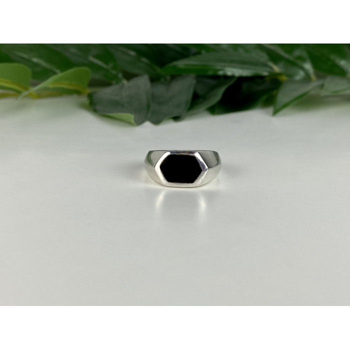 Sky Jewelry Серебряное Кольцо со вставкой из Нефрита