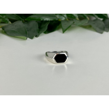 Sky Jewelry Серебряное Кольцо со вставкой из Нефрита