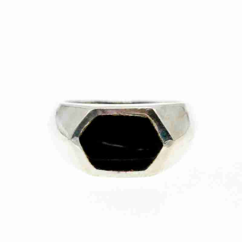 Sky Jewelry Серебряное Кольцо со вставкой из Нефрита