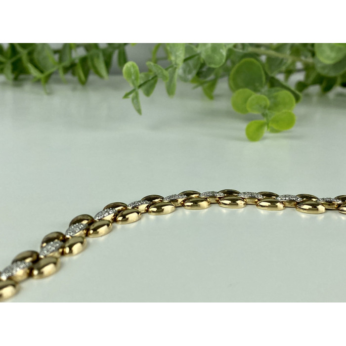 Sky Jewelry Серебряный браслет в позолоте   Грация