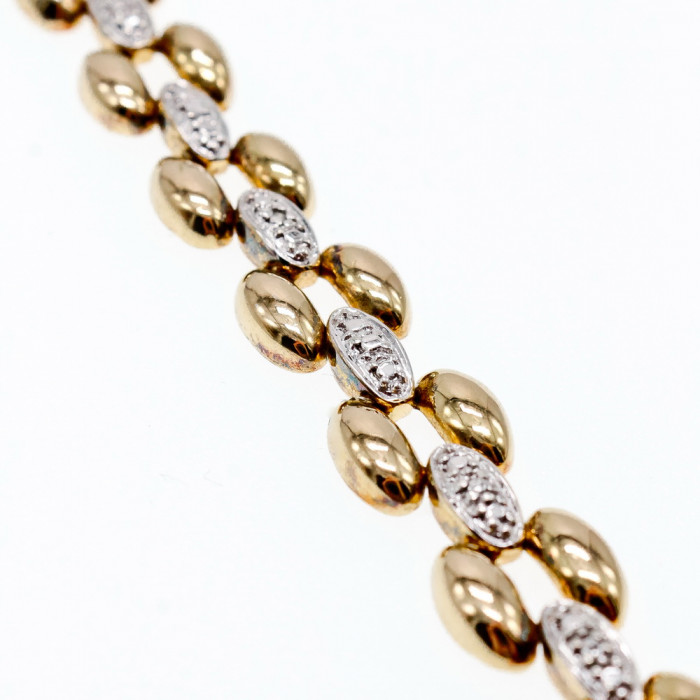 Sky Jewelry Серебряный браслет в позолоте   Грация