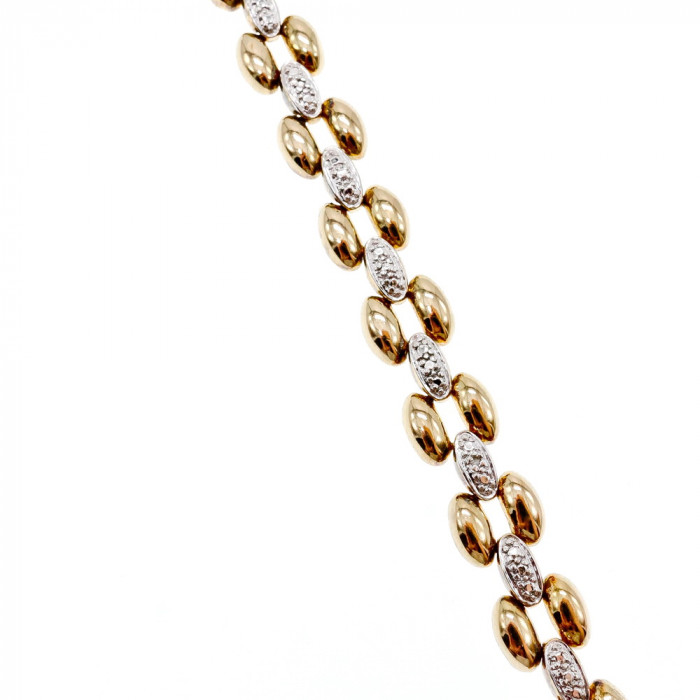 Sky Jewelry Серебряный браслет в позолоте   Грация